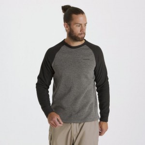 Férfi Craghoppers Barker Jumper Polár Pulóverek Szürke | RDXEGK093