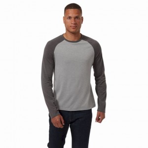 Férfi Craghoppers First Layer Long Sleeve Póló Szürke | GOYBHW719