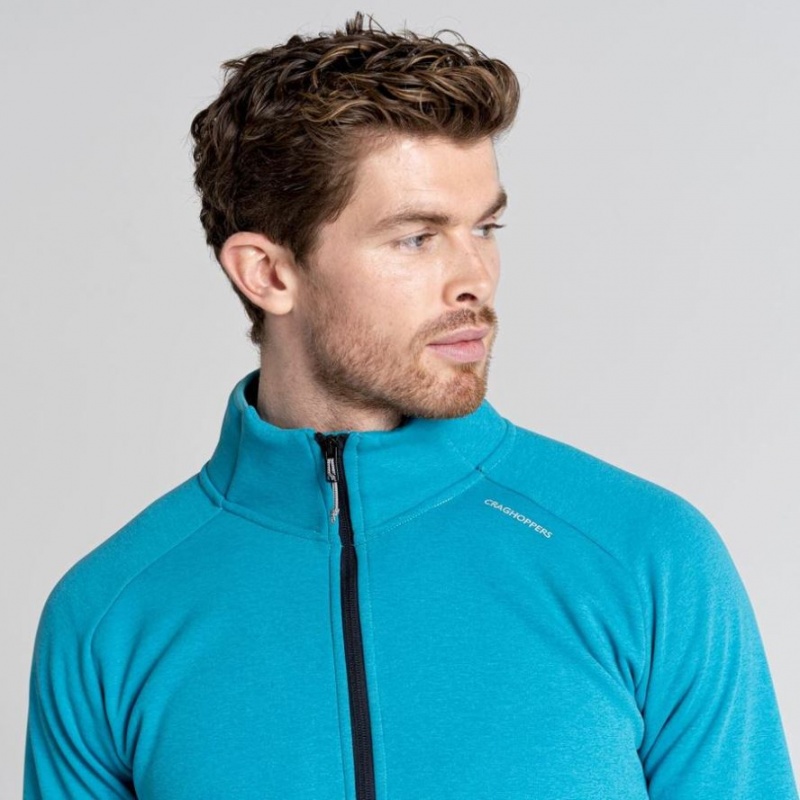 Férfi Craghoppers Dynamic Pro Half Zip Polár Pulóverek Kék | SHWPOX097