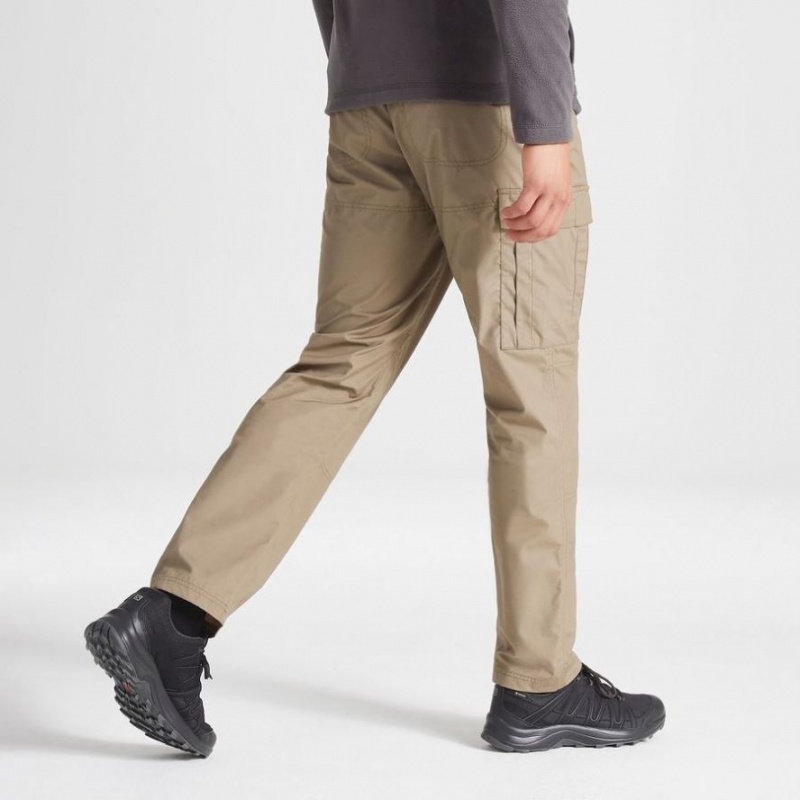 Férfi Craghoppers Expert Kiwi Tailored Nadrág Khaki | PCUNMS157