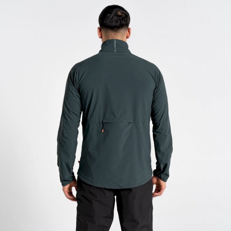 Férfi Craghoppers NosiLife Active Softshell Kabát Zöld | FRBLGO721