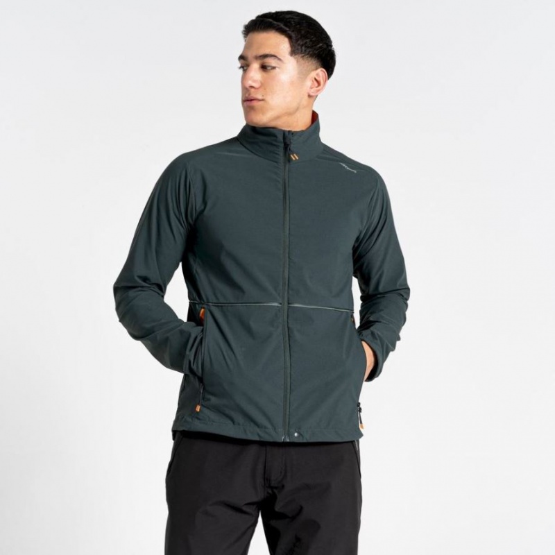 Férfi Craghoppers NosiLife Active Softshell Kabát Zöld | FRBLGO721