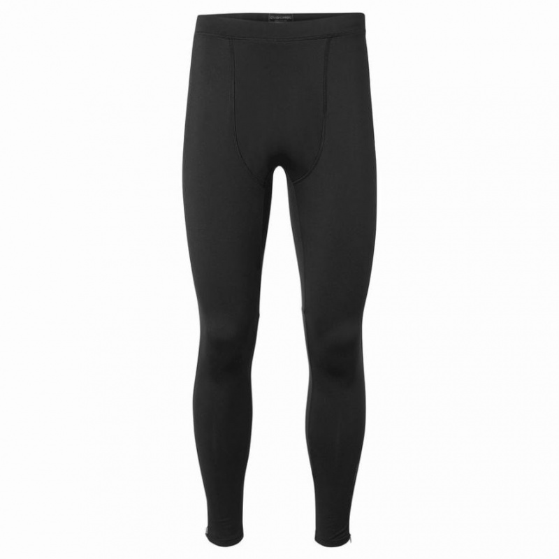 Férfi Craghoppers Thermo Leggings Fekete | HMBPFV981