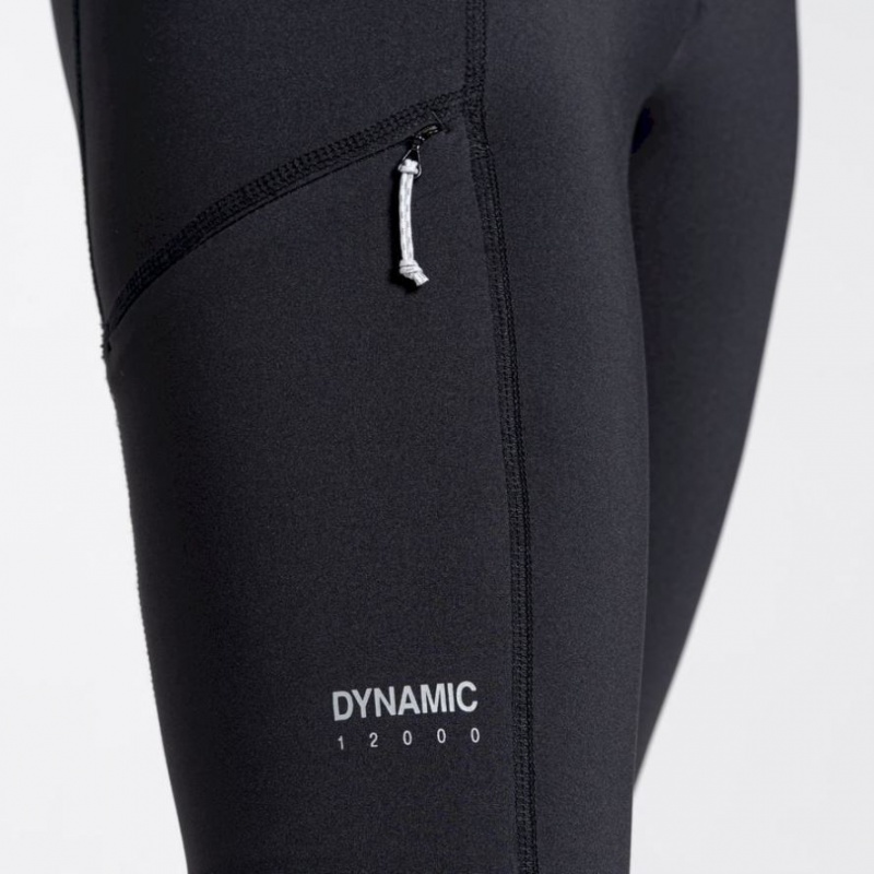 Női Craghoppers Dynamic Cropped Leggings Fekete | OGSMAZ628