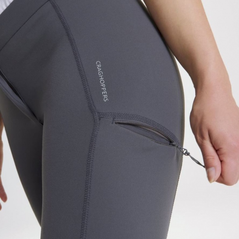 Női Craghoppers Dynamic Leggings Sötétszürke | OZCUDT324