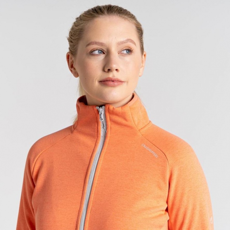 Női Craghoppers Dynamic Pro Half Zip Polár Pulóverek Korall | QWIKVG954