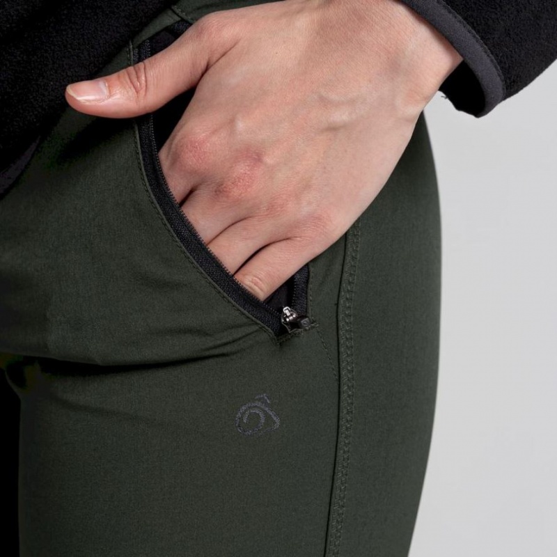 Női Craghoppers Expedition Leggings Zöld | SCLRWM180