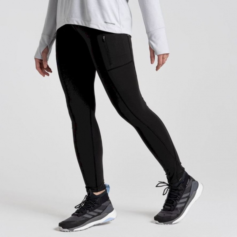 Női Craghoppers Kiwi Pro Leggings Fekete | ZOWRFX421