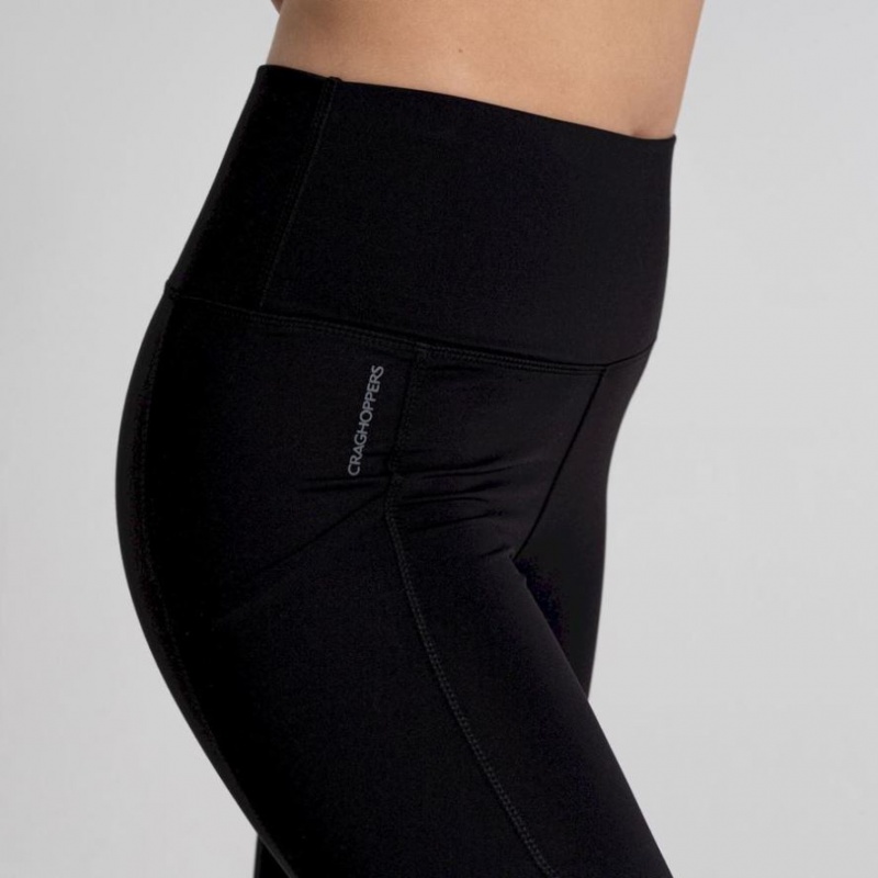 Női Craghoppers Kiwi Thermal Leggings Fekete | JRIAMS739