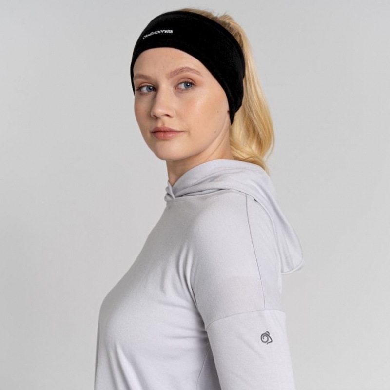 Női Craghoppers Serrow Csuklyás Long Sleeve Póló Fehér | BIEZJL689